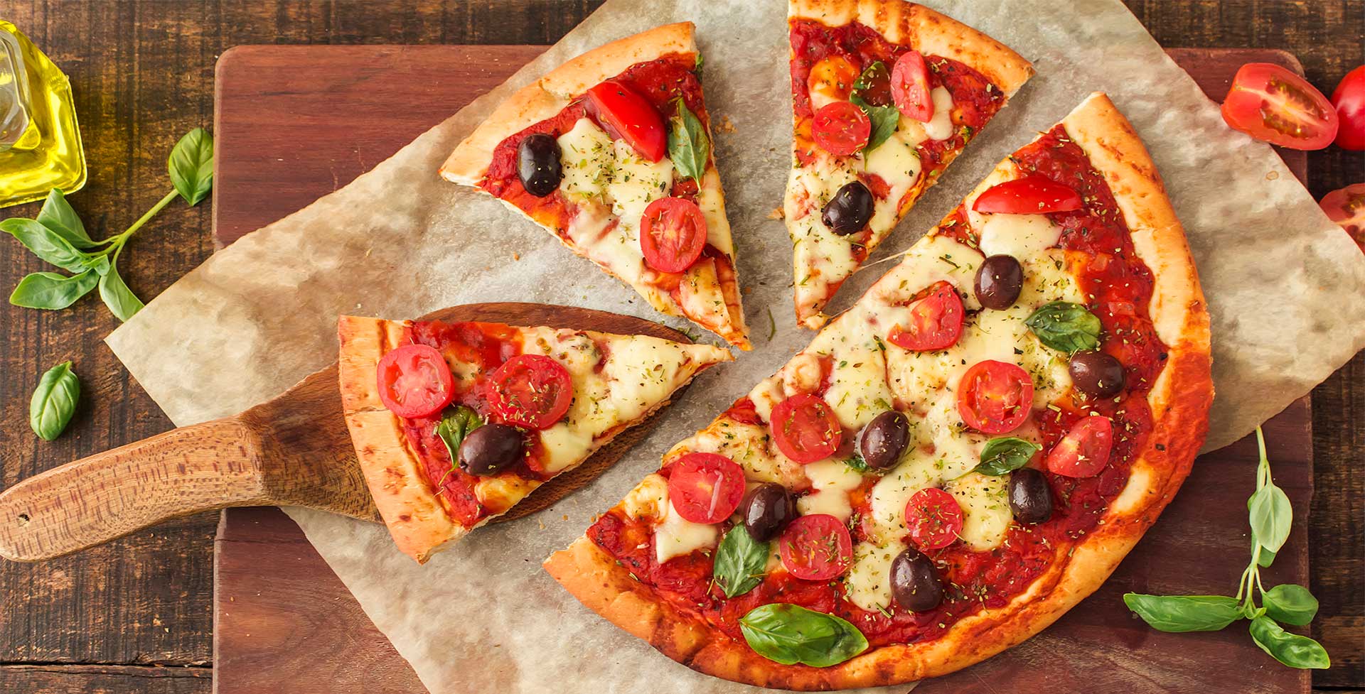 Pizzería Cervantes Tres Cruces — pizza a la leña